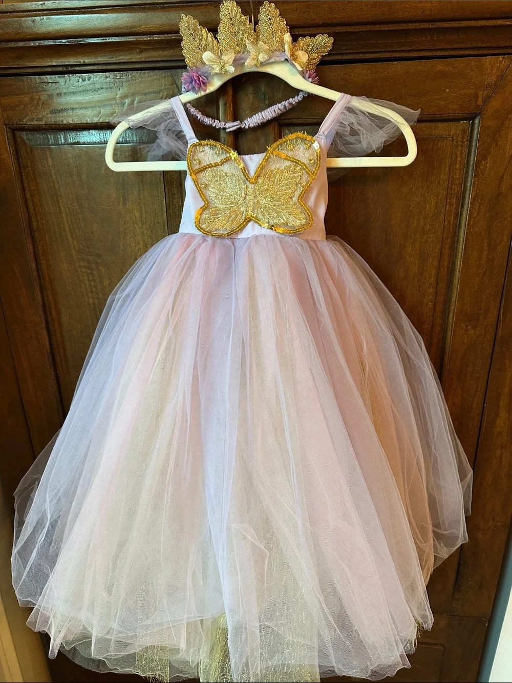 Pottery Barn Lavender Butterfly Fairy Costume - Picture 3 of 13